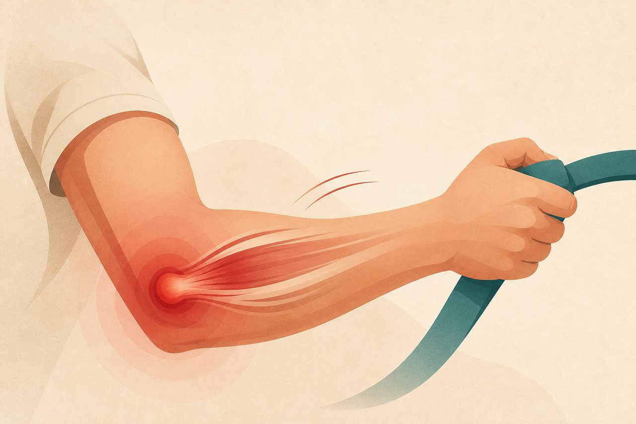 آرنج تنیسبازان (اپیکندیلیت خارجی): علائم، علل و درمان