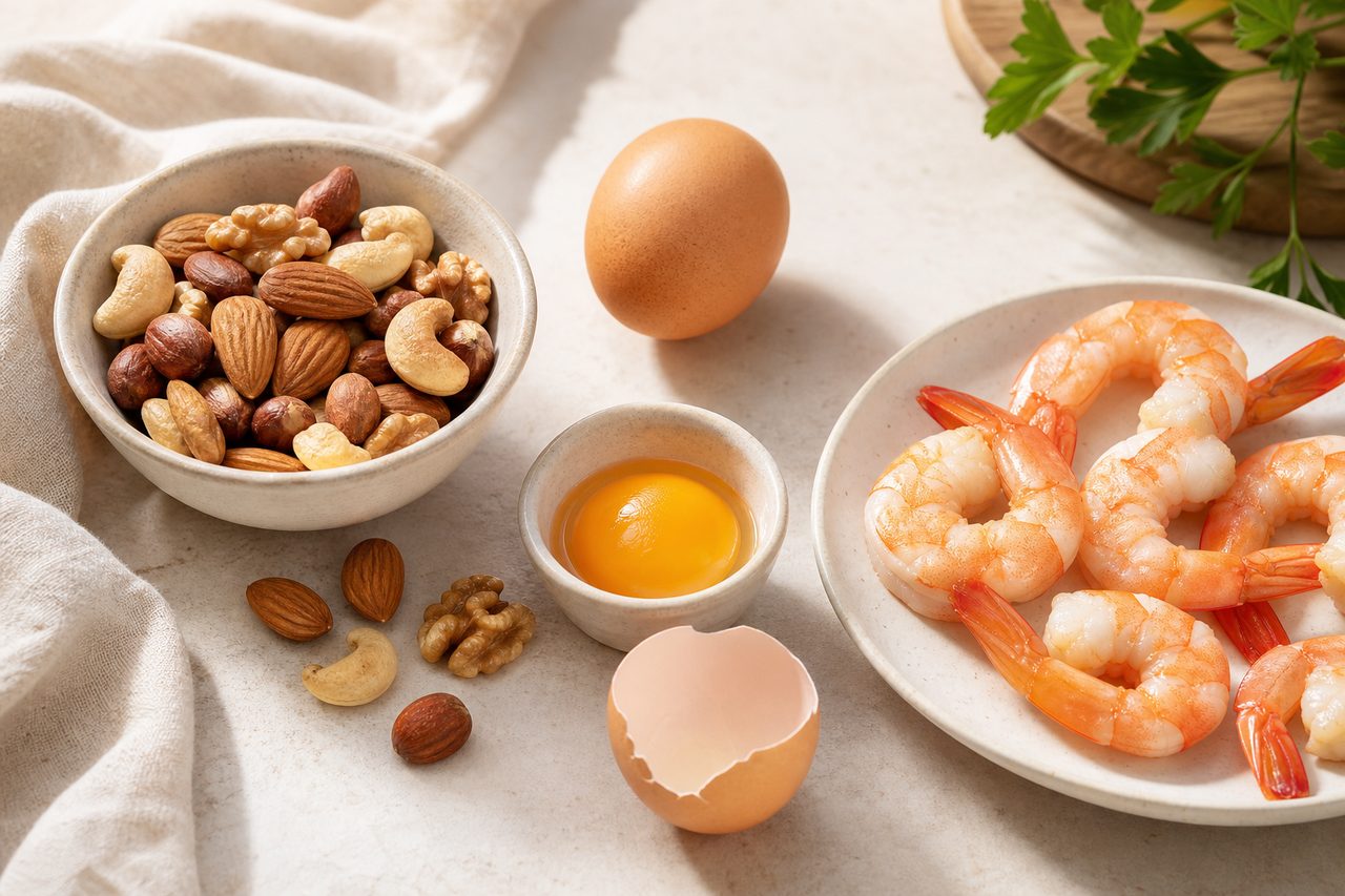 آلرژی غذایی: علائم و مدیریت