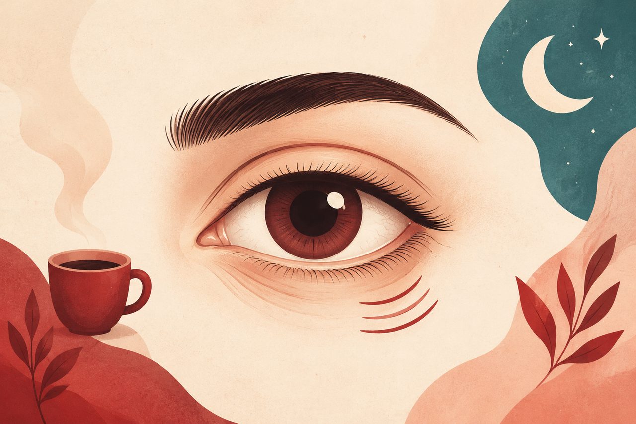 پرش پلک: علت، درمان و نشانههایی که باید جدی گرفت