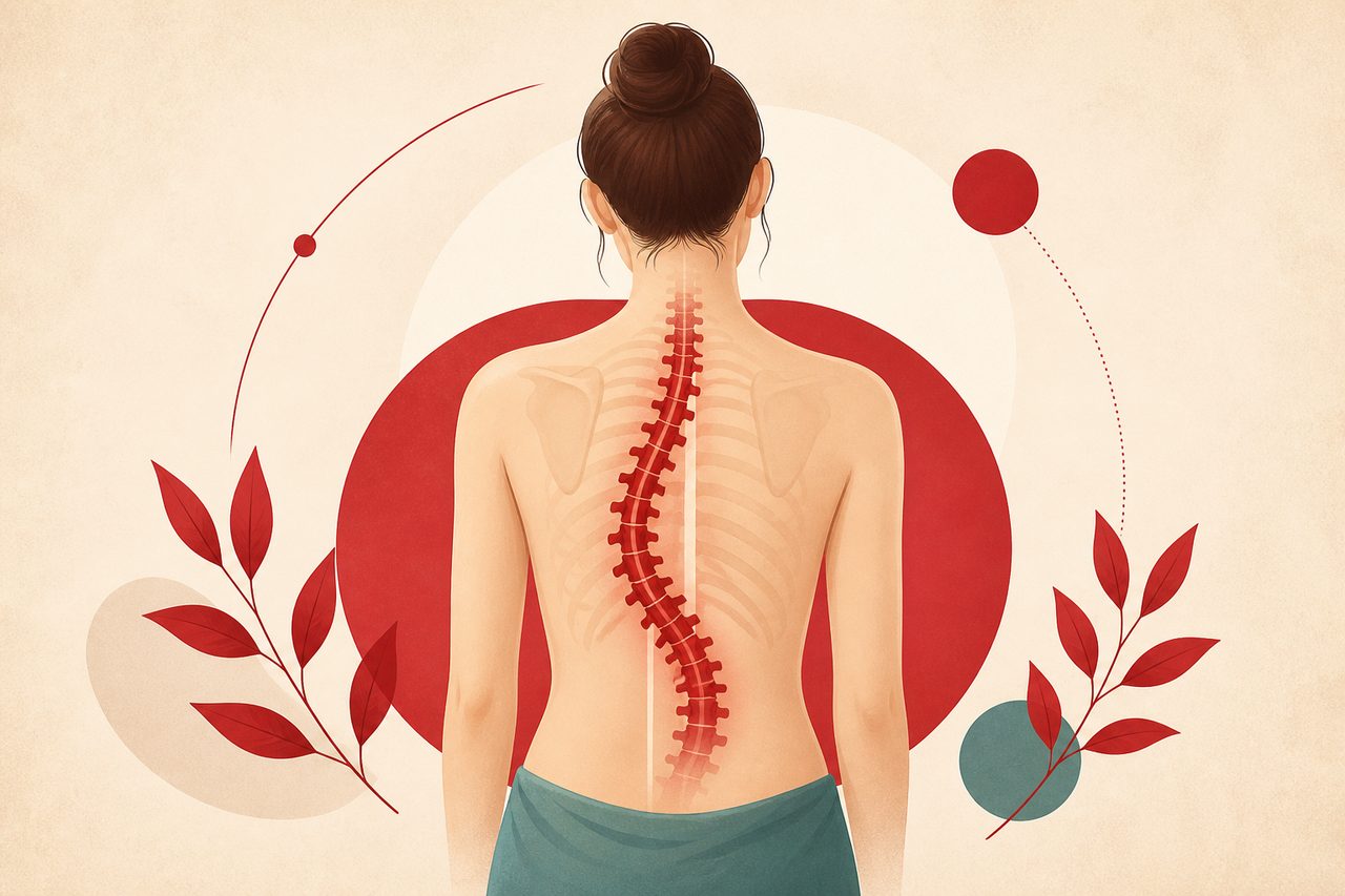 اسکولیوز (انحراف ستون فقرات): علائم، علل و درمان