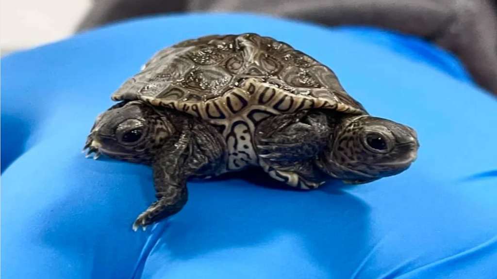 تولد لاکپشتی با دوسر و ۶ پا دانشمندان را شگفت زده کرد