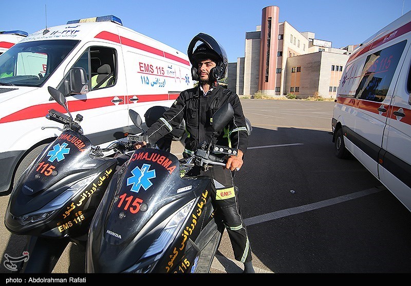 “موتورلانس‌ها” در تهران ۱۰ دقیقه‌ای بر بالین بیماران می‌رسند/ کمبود ۲۴۰ موتورلانس در تهران