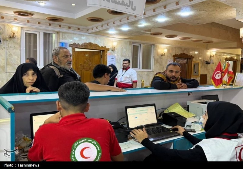 ویزیت بیش از ۳۱ هزار زائر در معرض گرمازدگی در ایام اربعین