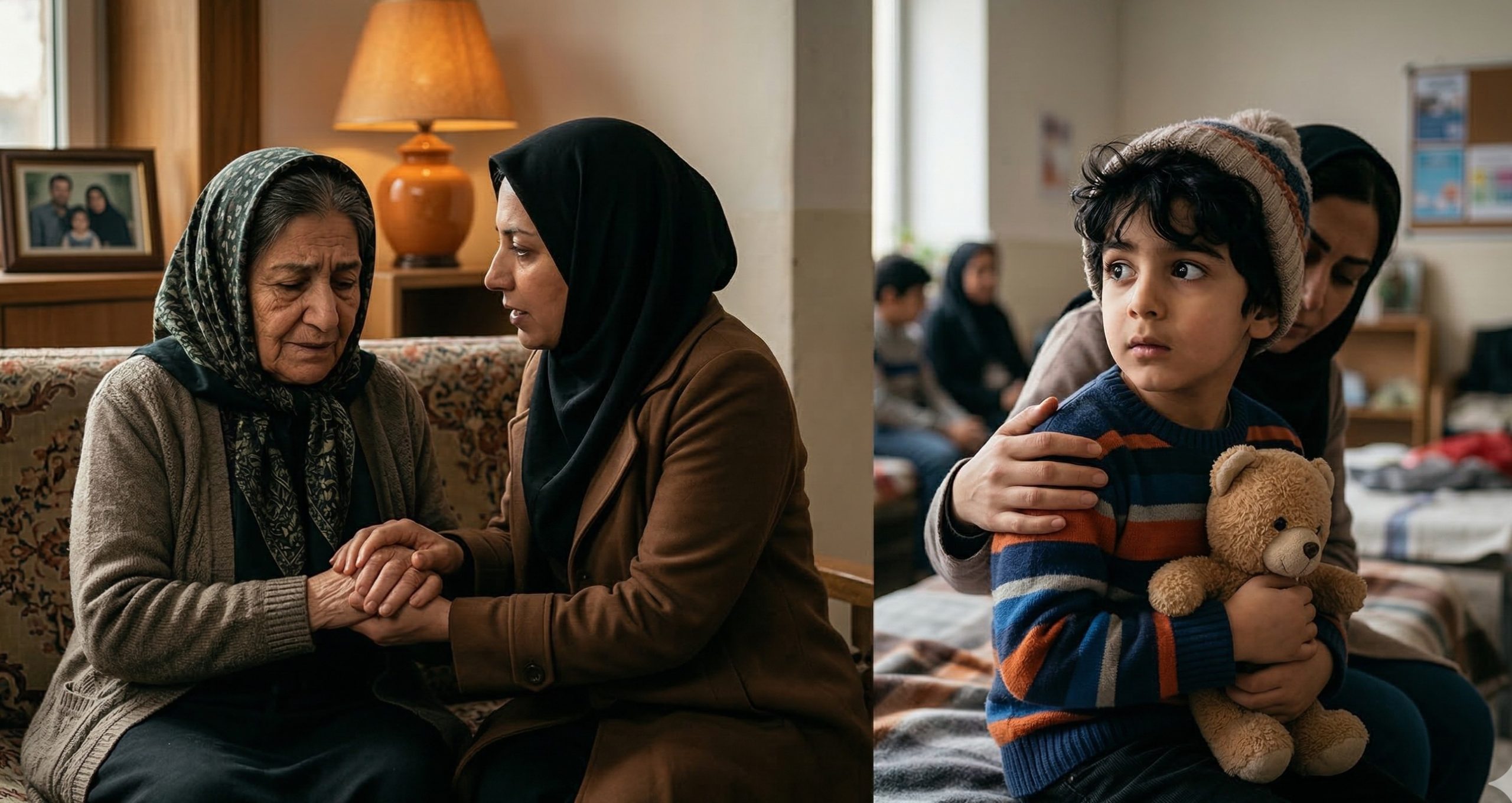 شوک و استرس صدای انفجار؛ راهنمای مراقبت از سالمندان و کودکان